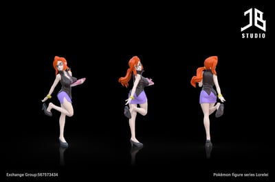 【寶可夢】精寶工作室 JB Studio－人物系列 關都四天王 科拿2