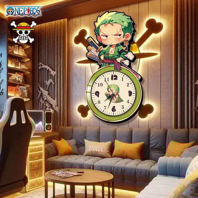 【週邊】阿喵畫社-索隆鐘錶3