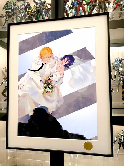 【週邊】星空工作室-花嫁蕾塞 電鋸人reze鏈鋸人蕾塞篇Chainsaw Man電次瑪奇瑪帕瓦動畫裝飾畫3