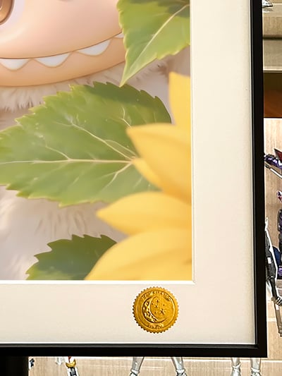 【週邊】星空工作室-向日葵拉布布 泡泡馬特labubu 動漫二次元裝飾畫3