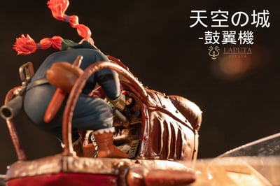 【宮崎駿】LAPUTA-studio－鼓翼機2