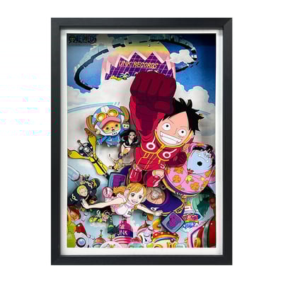 【正版授權】HAPPY LIFE-航海王OP立體畫2