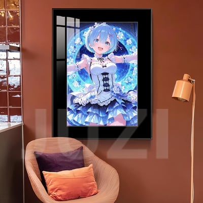 【週邊】橘子工作室－蕾姆青春活力版 裝飾畫4