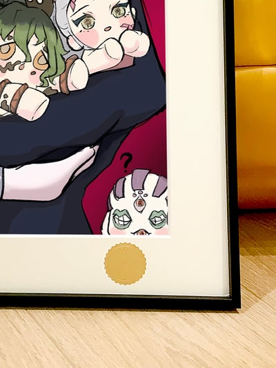 【週邊】星空工作室－鬼滅之刃 上弦布娃娃 裝飾畫5