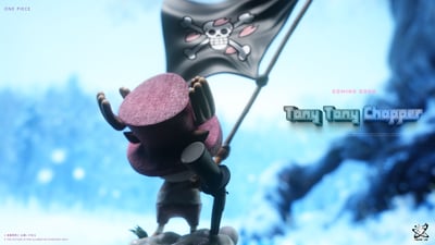 【海賊王】Dream Lab 夢工坊－名場面系列 第七彈 第八彈 舉旗喬巴 蘑菇喬巴3