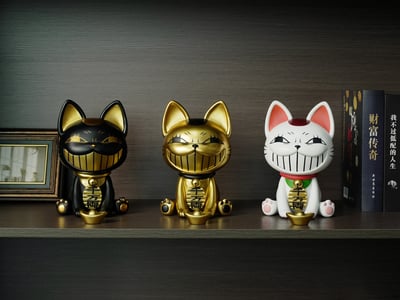 【膽大黨】御宅Home－財神貓 招財貓 坐等發財5