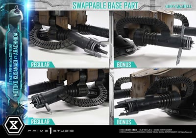 【正版授權】Prime 1 Statue-攻殼機動隊 草薙素子 vs 阿拉克尼達13