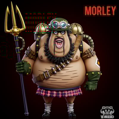 【海賊王】YZ工作室－革命軍系列 第八彈 西軍軍隊長 莫里2