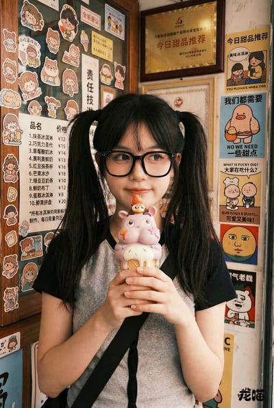 【宮崎駿】龍喵－坊寶寶冰淇淋 茵茵狗冰淇淋5