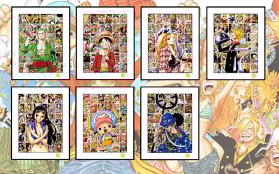 【週邊】星空工作室－海賊王 成長之路 布魯克 裝飾畫6