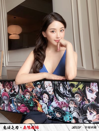 【週邊】原畫師Jelly x 神秘畫廊-鬼滅之刃*無限城編 收藏級油畫布裝飾畫6