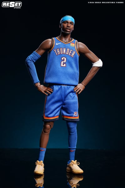 【運動明星】ResetStudio-雷霆隊奪冠亞歷山大 收藏級可動人偶兵人套裝6