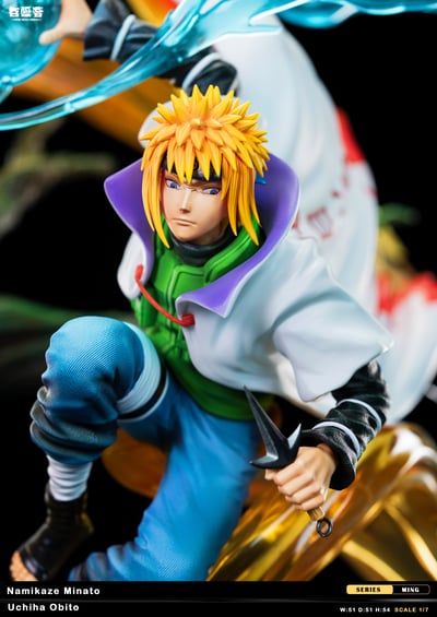 【火影忍者】白噪音工作室-飛雷神二段 波風水門VS帶土5