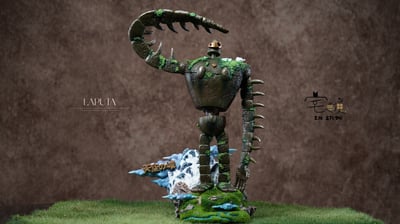 【宮崎駿】宅急便工作室-場景系列 拉普達機器人5