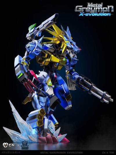 【數碼寶貝】瘋巢 x TOK－鋼鐵加魯魯X抗體5