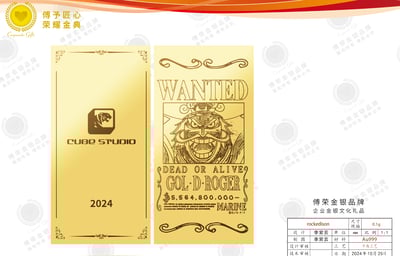 【海賊王】CUBE-Studio-海賊王 哥爾·D·羅傑 大雕版6