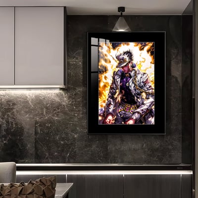 【週邊】橘子工作室－JOJO的奇幻冒險 白衣空條承太郎 裝飾畫4