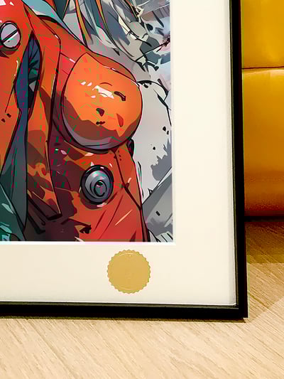 【週邊】星空工作室－新世紀福音戰士 戰損香麗 裝飾畫5