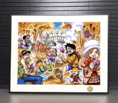 【週邊】H2工作室－海賊王 秋日海賊王 裝飾畫2