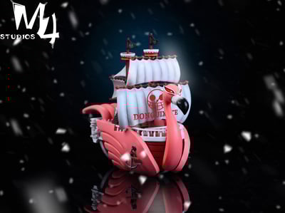 【海賊王】M4工作室-全員船系列 第五彈 佛朗明哥號2