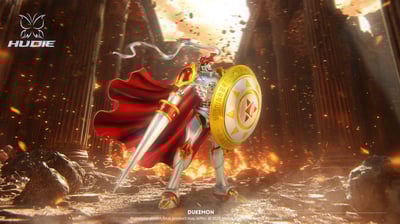 【數碼寶貝】Hudie工作室-馴獸師之王 紅蓮騎士獸2