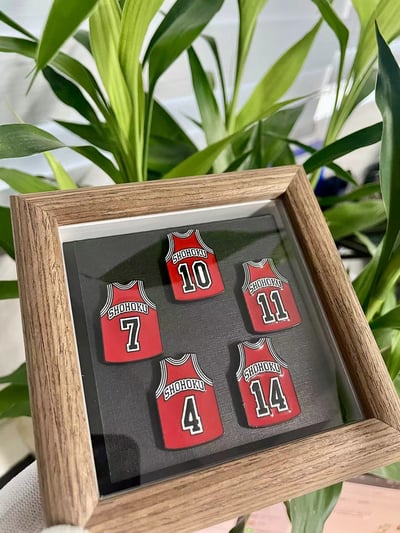 【週邊】千鳥社-灌籃高手球衣徽章1