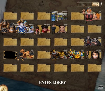 【海賊王】YZ工作室-偉大航路系列 決戰司法島 062 面具cp9 布魯諾 卡庫4