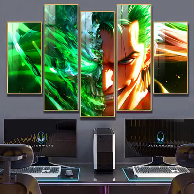 【週邊】阿喵畫社-鬼滅索隆異形套組1