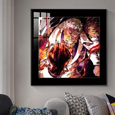 【週邊】橘子工作室－海賊王 霸王色 鐵拳卡普 裝飾畫2