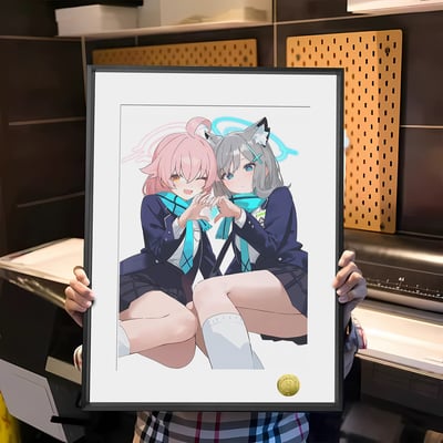 【週邊】皇呱－蔚藍檔案 小鳥砂狼比心1