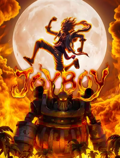 【週邊】H2工作室－海賊王 喬伊波伊 裝飾畫3