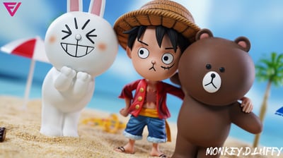 【海賊王】eve studio-Q版路飛熊兔6