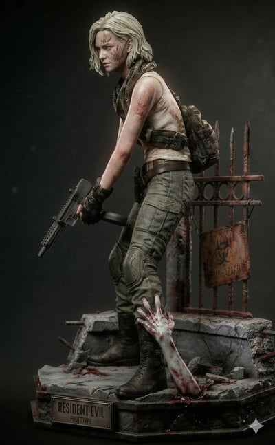 【惡靈古堡】倒影工作室－生化危機9 格蕾絲2