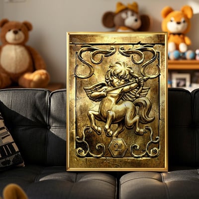 【週邊】千鳥社－射手座聖衣箱 聖鬥士星矢 裝飾畫4