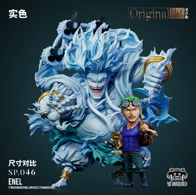 【海賊王】YZ工作室-偉大航路 空島篇 046 2億伏特·雷神艾尼路5