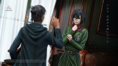 【進擊的巨人】AZ艾助工作室－最討厭你了，三笠12