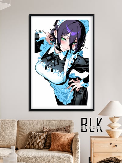 【週邊】巴洛克－鏈鋸人 女僕蕾塞 裝飾畫&冰箱貼4