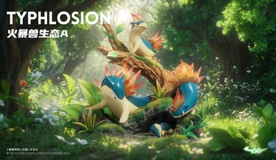 【寶可夢】SK工作室-生態系列 火爆獸演化組1