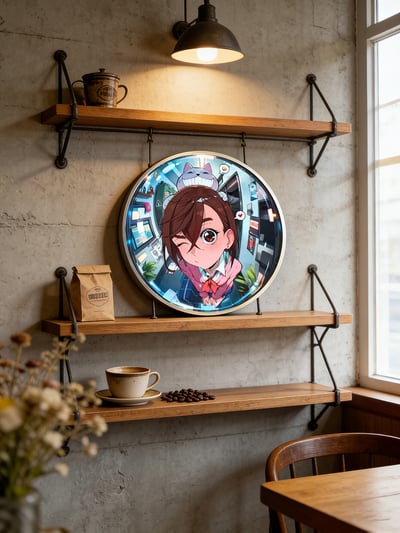 【週邊】千鳥社－膽大黨 綾瀨桃的敲門日常 裝飾畫4