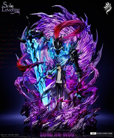 【我獨自升級】掠影工作室－收藏級別雕像 001 獨自升級 君王 程肖宇2