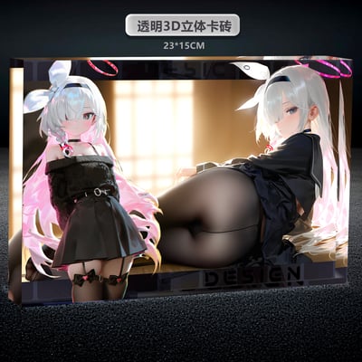 【週邊】阿喵畫社-普拉娜透明卡磚1