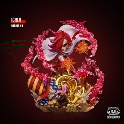 【海賊王】YZ工作室-傑爾瑪變身系列 最終彈 赤紅電火 文斯莫克·伊治3