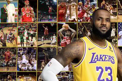 【週邊】H2工作室-NBA勒布朗詹姆斯老詹姆士裝飾畫3