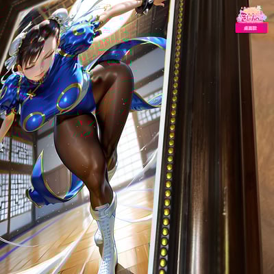 【週邊】阿喵畫社-春麗擺台4