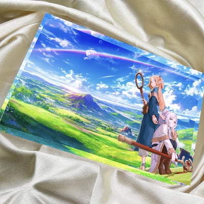 【週邊】阿喵畫社-芙莉蓮與瑪露西爾透明卡磚4