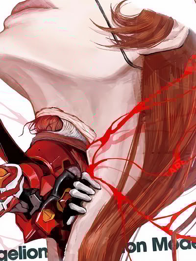 【週邊】星空工作室－新世紀福音戰士 二號機 裝飾畫3