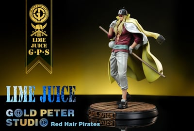 【海賊王】GP Studio GOLD PETER STUDIO-四皇紅髮海賊團 第四款 萊姆瓊斯13