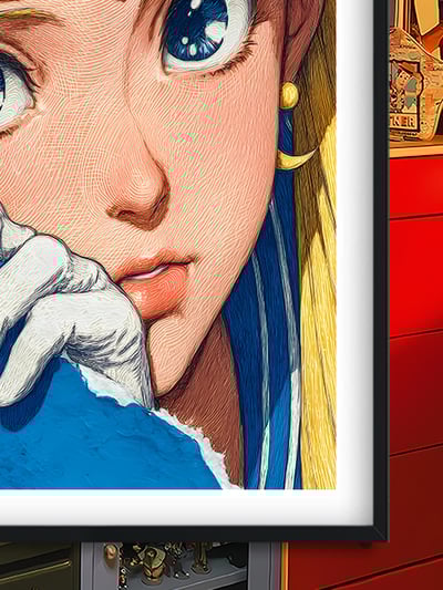 【週邊】巴洛克－美少女戰士 月野兔 裝飾畫3