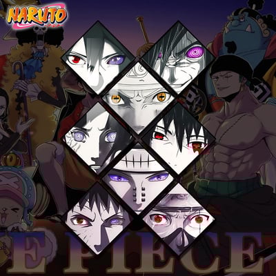 【週邊】阿喵畫社－輪迴眼 八宮格卡磚1