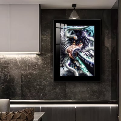 【週邊】橘子工作室－鬼滅之刃 蛇之呼吸 蛇柱 裝飾畫4